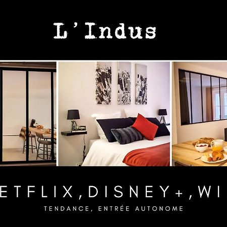 וילפראנש-דה-רוארג L'Indus 3 Etoiles Wifi, Netflix, Disney, Coeur De Bastide מראה חיצוני תמונה